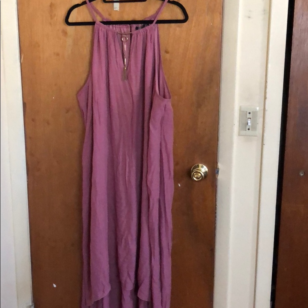 Plus Size Sleeveless Dress